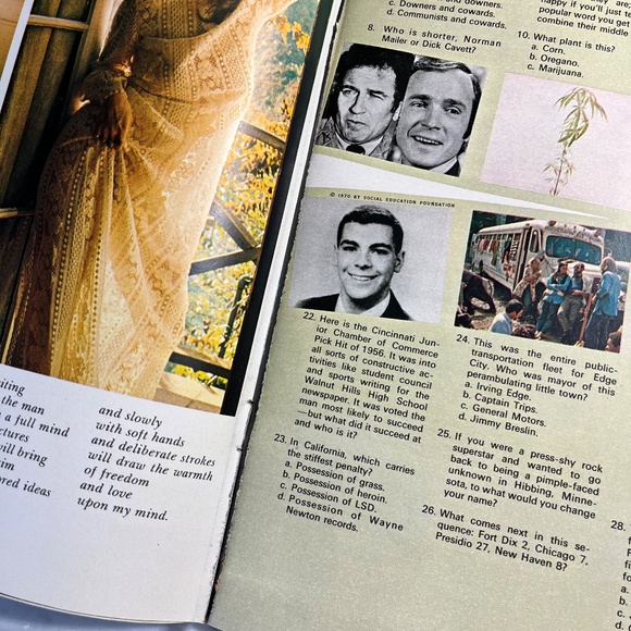 Vintage 70s Playboy Magazine April 1971 - Picture 6 of 8